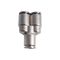 Metal Pu Fitting Y-joint 8mm
